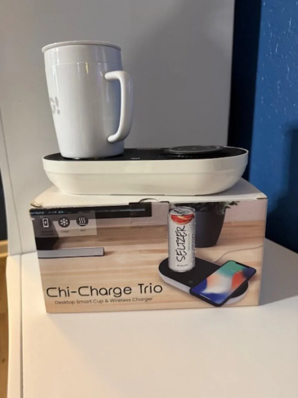 Chi-Charger Trio - Phone Charge + Beverage Center NEW